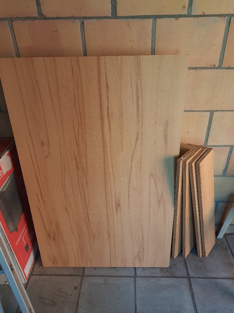 Tafel, Huis en Inrichting, Ophalen, Overige materialen, Gebruikt, 100 tot 150 cm