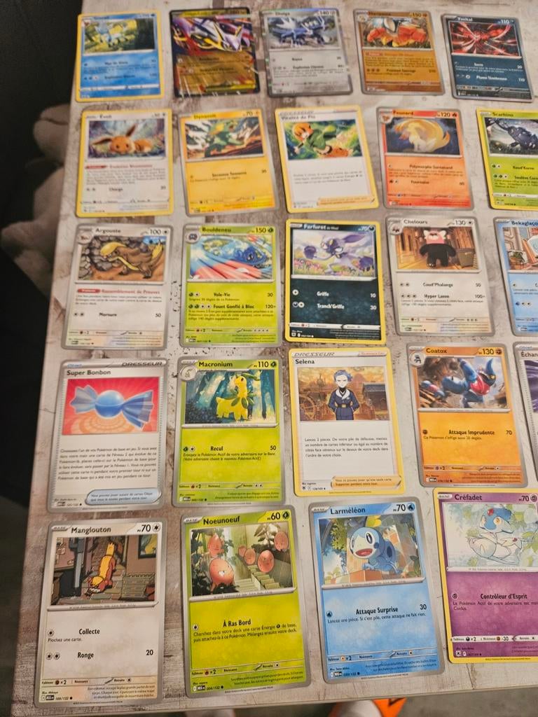 40 carte pokemon, Enlèvement