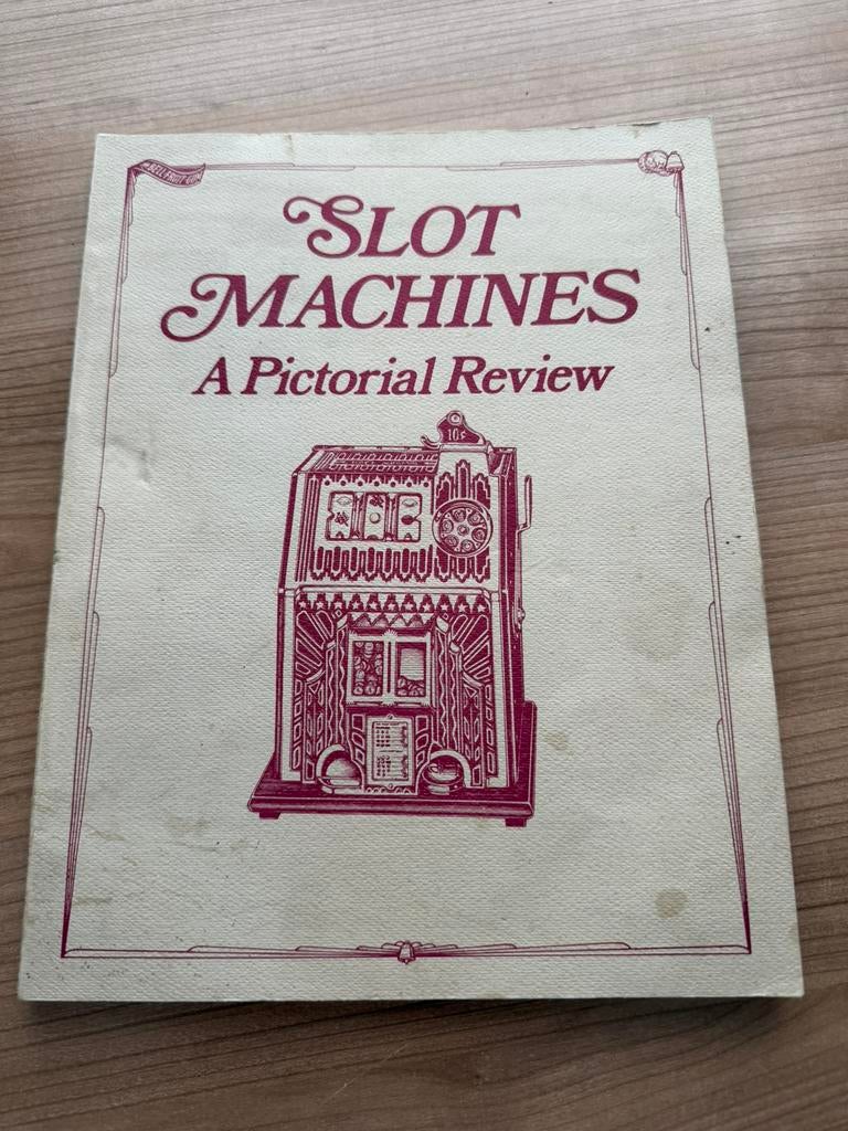 Slot Machines: A Pictorial Review - Vintage Boek uit 1979, Ophalen of Verzenden, Gebruikt