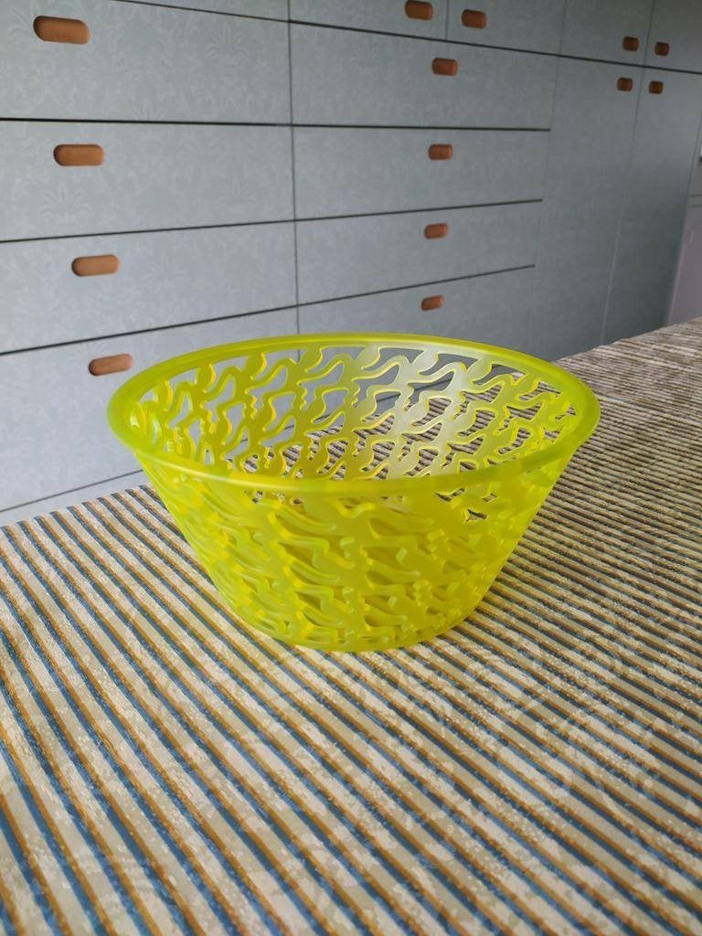 Alessi fruitschaal, Minder dan 50 cm, Gebruikt, Meerkleurig, Ophalen of Verzenden