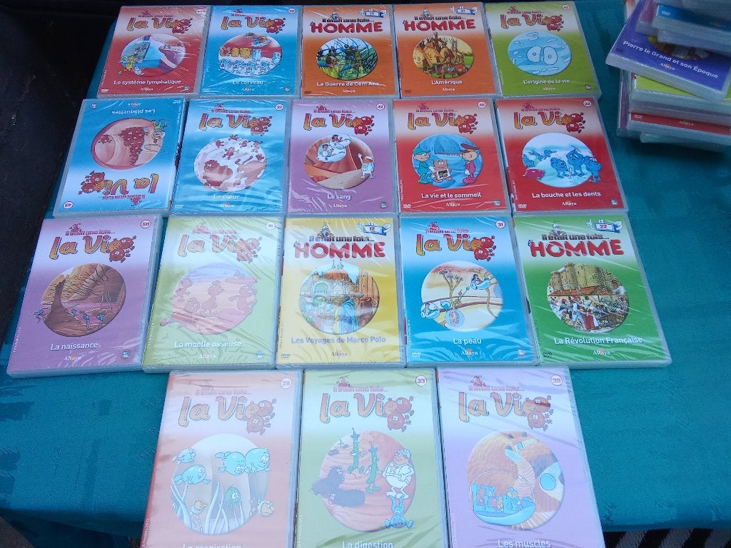 33 DVD la Vie pour enfants juste génial ils sont Nouveaux, Cd's en Dvd's, Dvd's | Kinderen en Jeugd, Ophalen, Alle leeftijden