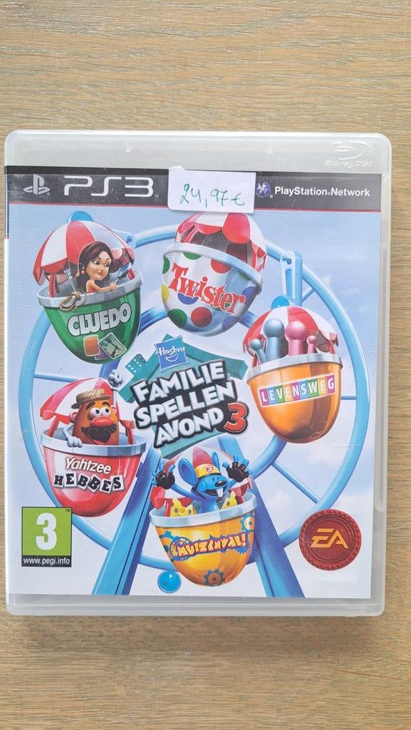 Familie spellen avond 3 ps3., Consoles de jeu & Jeux vidéo, Jeux | Sony PlayStation 3, Online, Comme neuf, Enlèvement, À partir de 3 ans