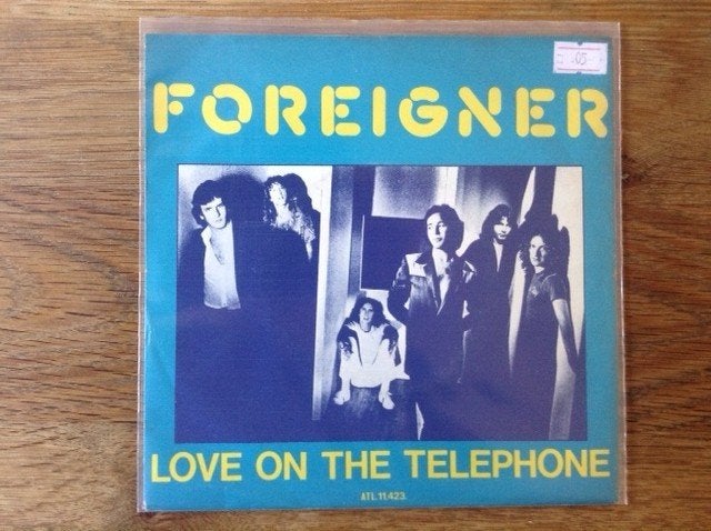 single foreigner, Enlèvement ou Envoi, Rock et Metal, Housse de protection extérieure, 7 inch