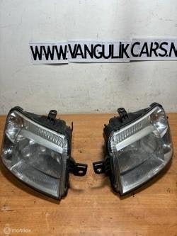 Koplampen set Fiat Panda II ('03-'11), Gebruikt, Fiat, Ophalen of Verzenden, Fiat