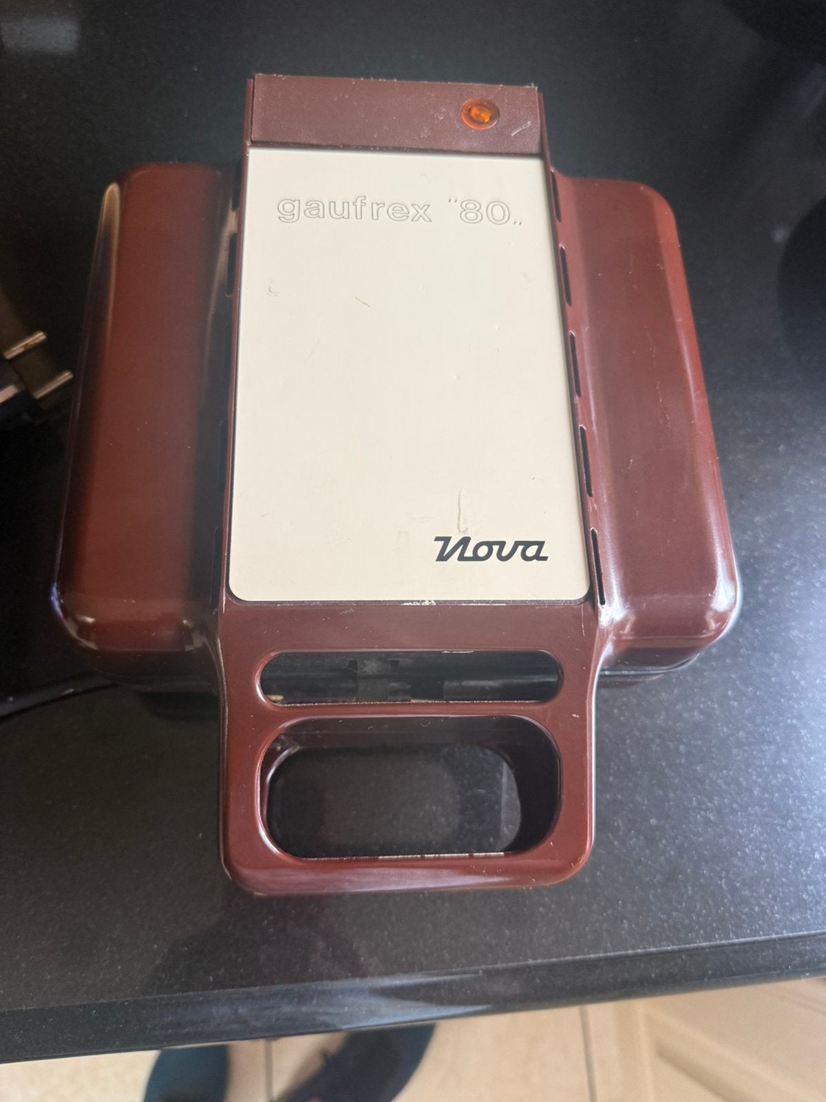 Wafelijzer Nova goede staat, Elektronische apparatuur, Ophalen of Verzenden, Gebruikt