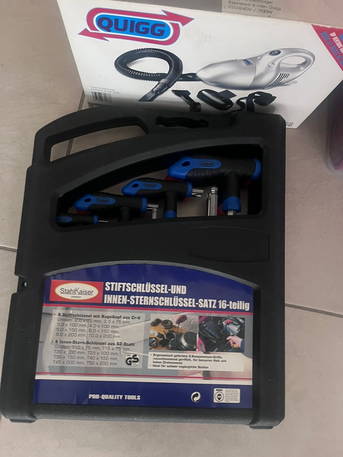 Inbus / Torx set, 16-dlg, Ophalen, Zo goed als nieuw, Inbusset, Overige merken
