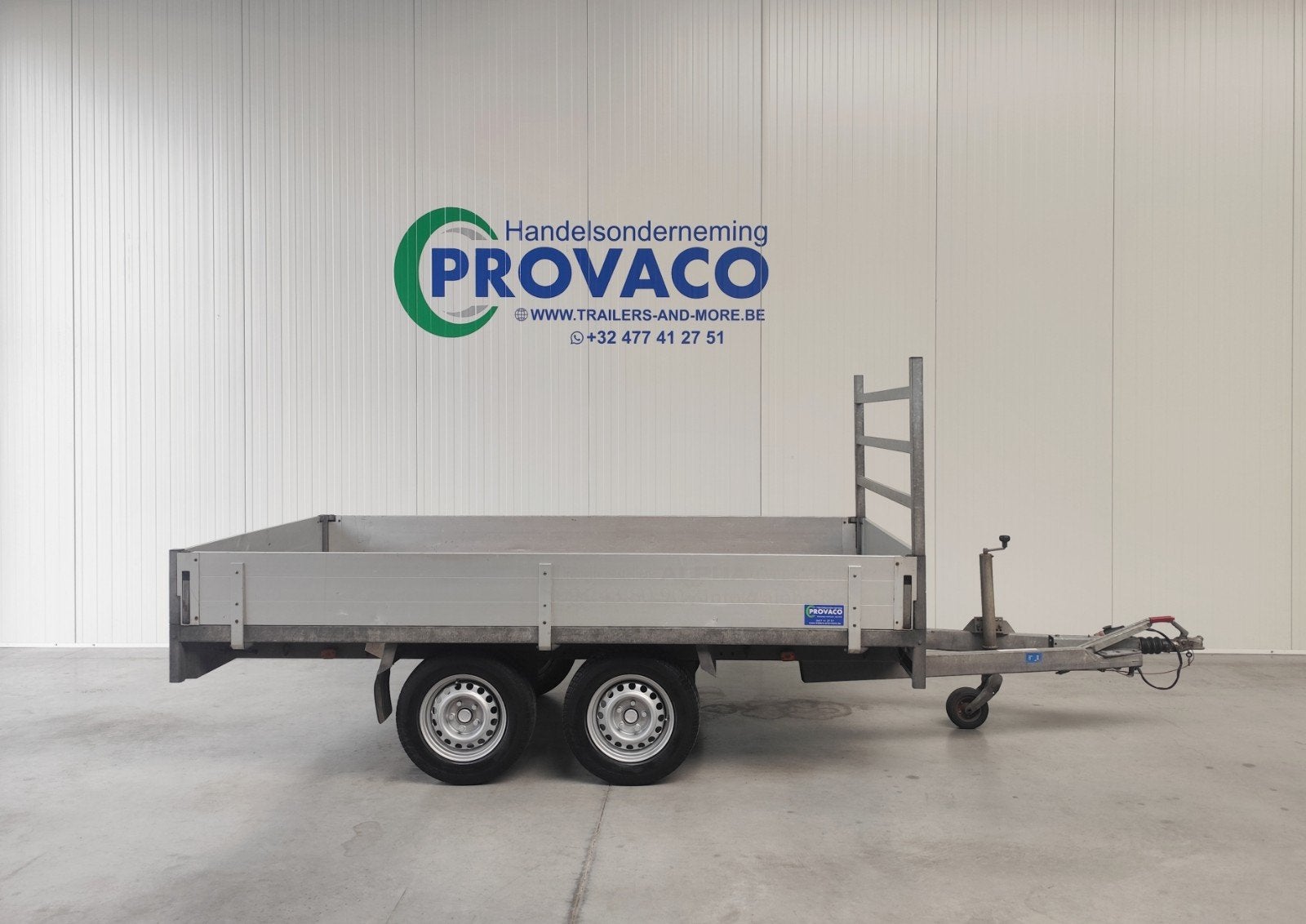 Geremde aanhangwagen 2000KG • perfecte staat • 300x155cm, Ophalen
