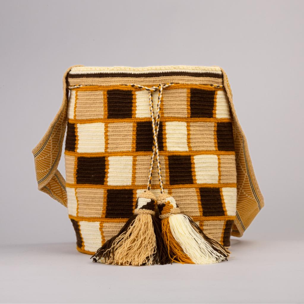 Wayuu Tasche handgehaakt uit Colombia Boho Ethno Stijl, Handtassen en Accessoires, Tassen | Damestassen, Nieuw, Schoudertasje