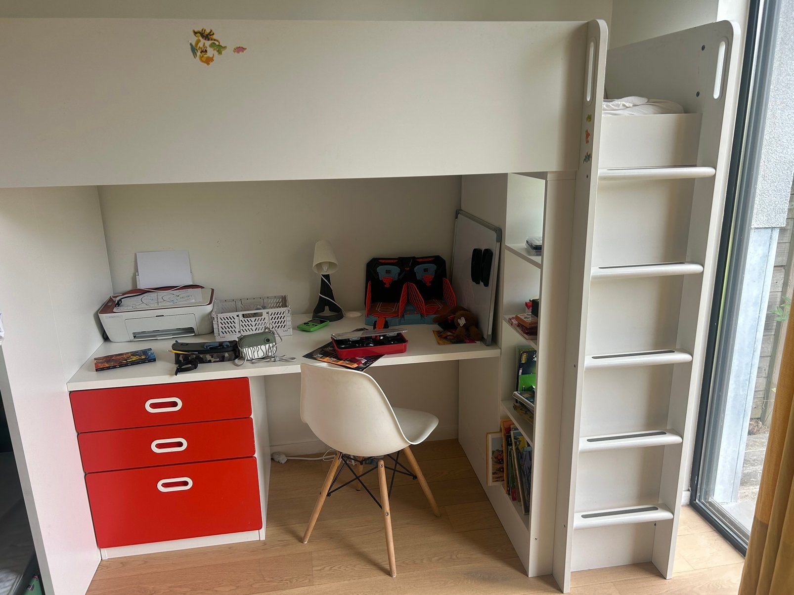 Lit enfant avec bureau, Enlèvement, Comme neuf