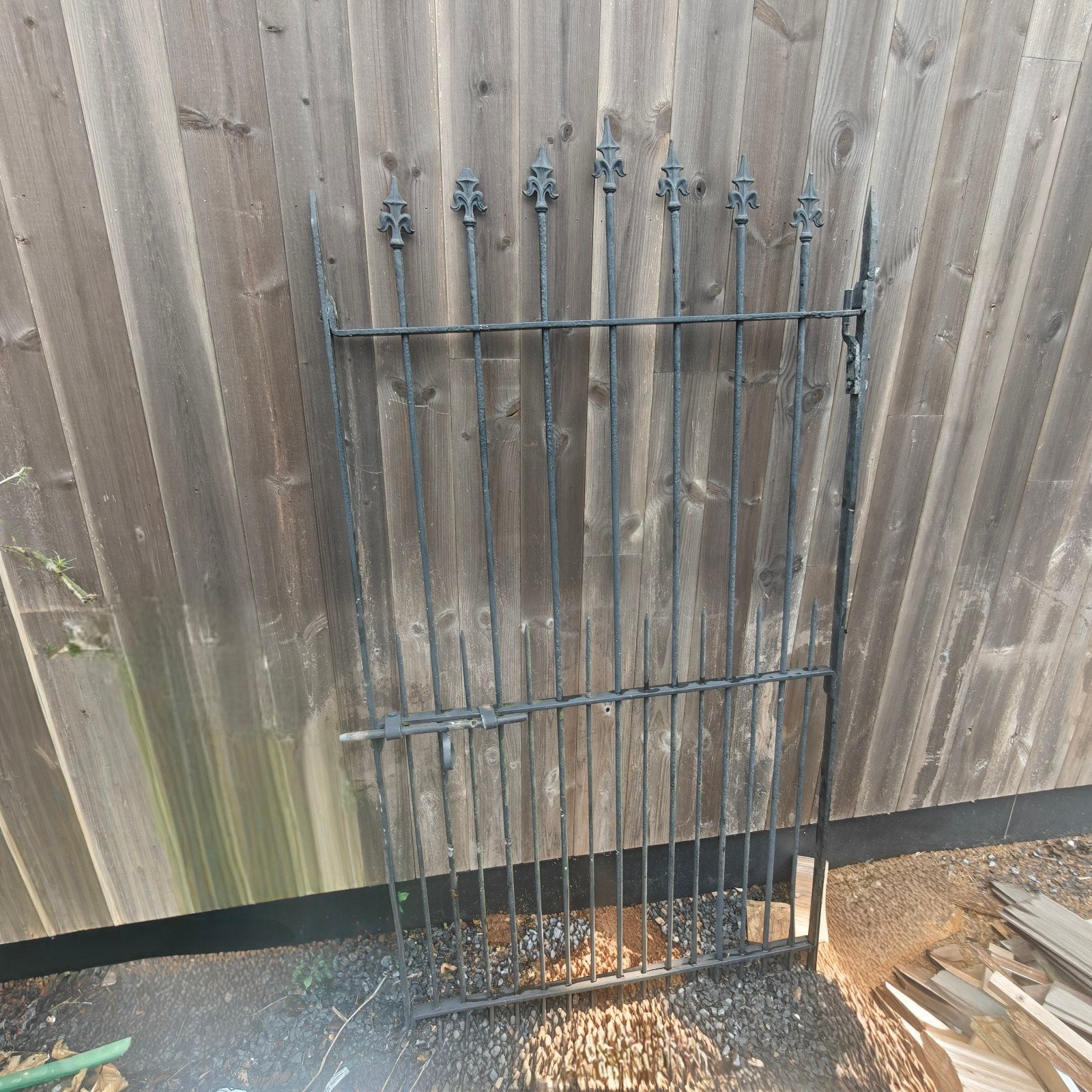 portillon en acier, Enlèvement, Utilisé, Fer, Porte du jardin