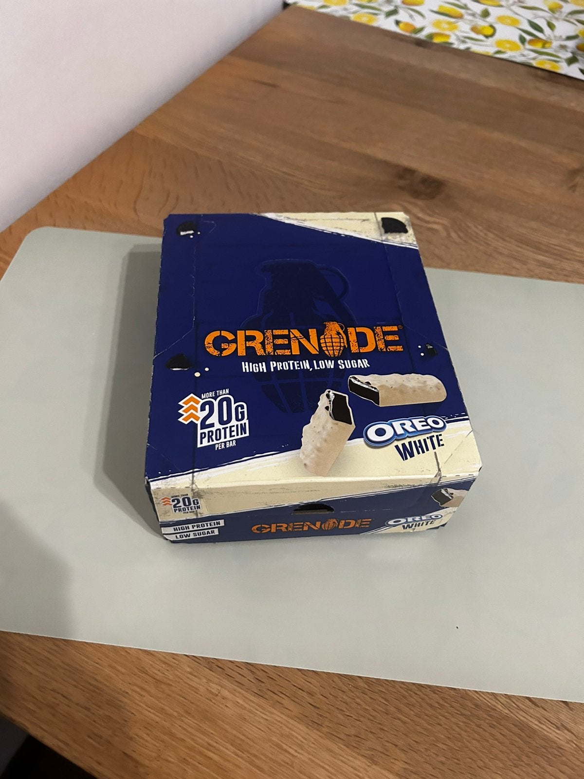 Grenade 12x60g oreo protein, Ophalen of Verzenden, Nieuw, Overige typen
