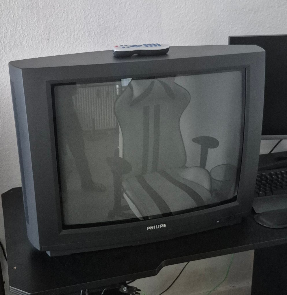 Beeldbuis/crt tv Philips, Audio, Tv en Foto, Televisies, Ophalen, Gebruikt, Philips