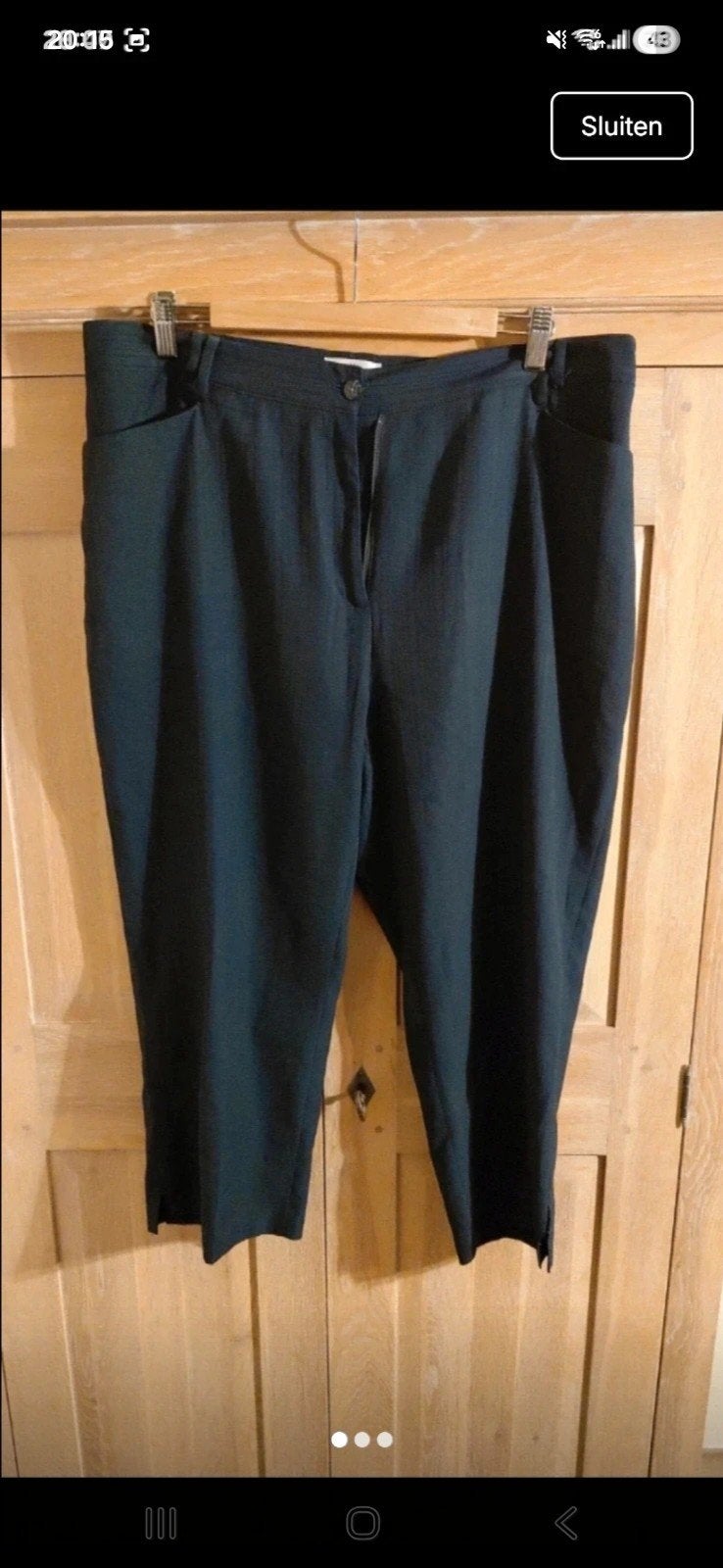 Pantalon 3/4 Kingfield, Vêtements | Femmes, Trois-quarts, Taille 46/48 (XL) ou plus grande, Enlèvement ou Envoi, Comme neuf