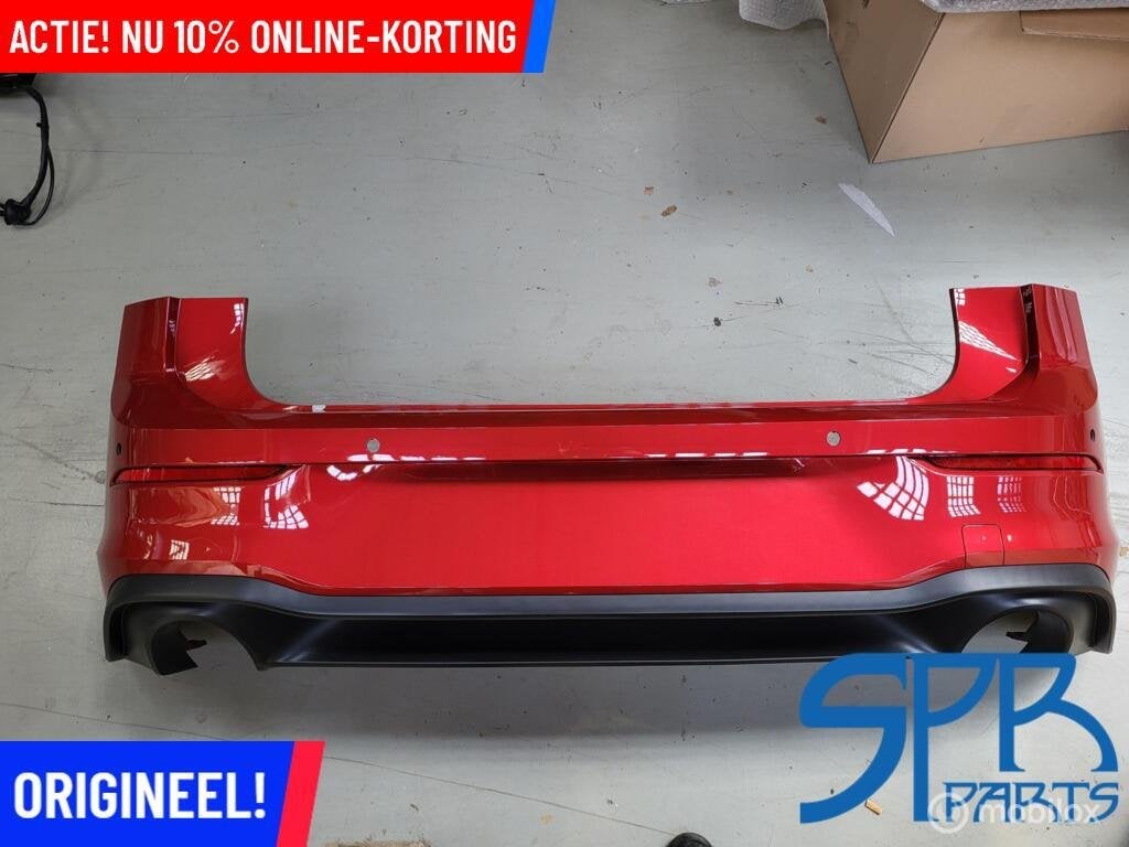 Achterbumper VW Golf 8 VIII GTI LC3J 5H6807421D DIFFUSER PLA, Volkswagen, Nieuw, Ophalen of Verzenden, Achter