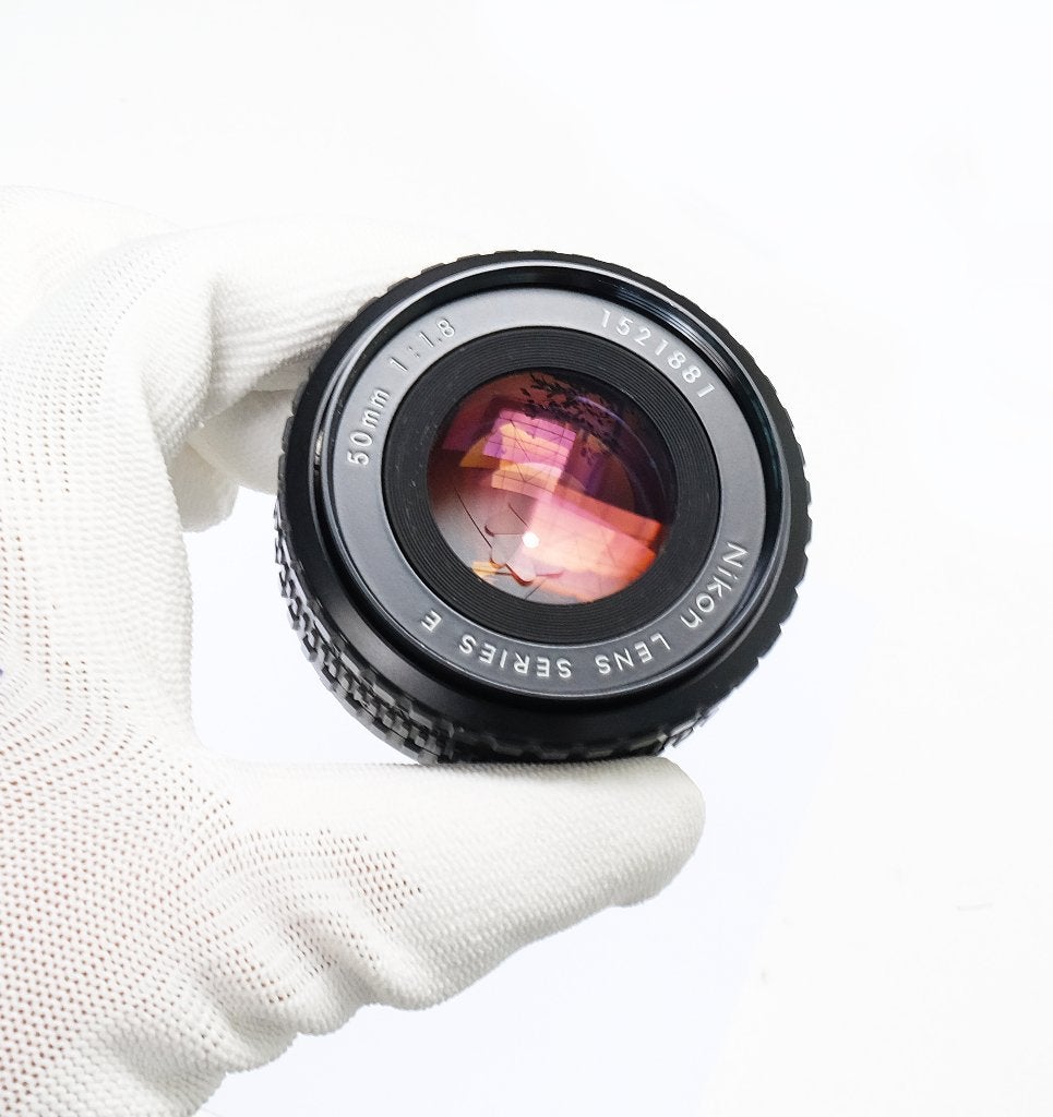 Nikon Lens 50mm 1:1.8 Series E, Enlèvement ou Envoi, Comme neuf, Nikon