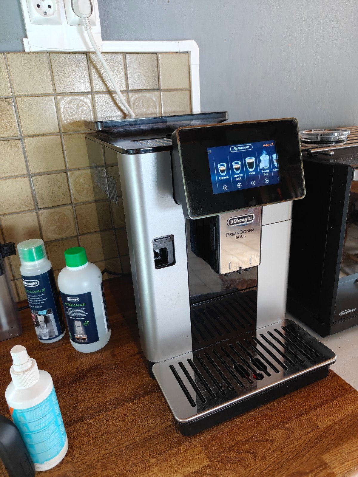 Delonghi Primadonna soul, Réservoir d'eau amovible, Café en grains, Comme neuf, Enlèvement