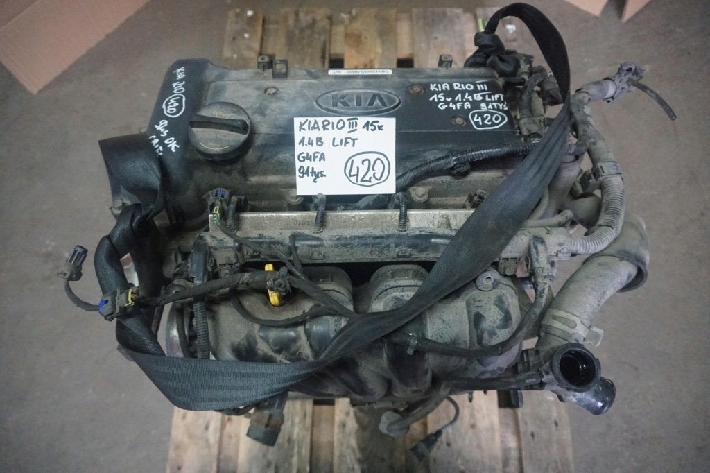 Moteur G4FA Nu PROCEED ix20 CEED ACCENT RIO i20 VENGA i30, Envoi, Utilisé, Daihatsu