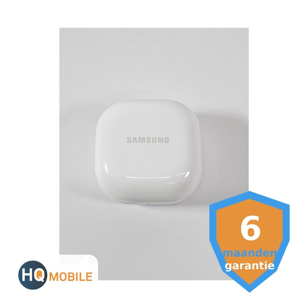Samsung Galaxy Buds 2 - Oplaadcase - Wit/Zwart, Niet ingevuld, Niet ingevuld, Niet ingevuld