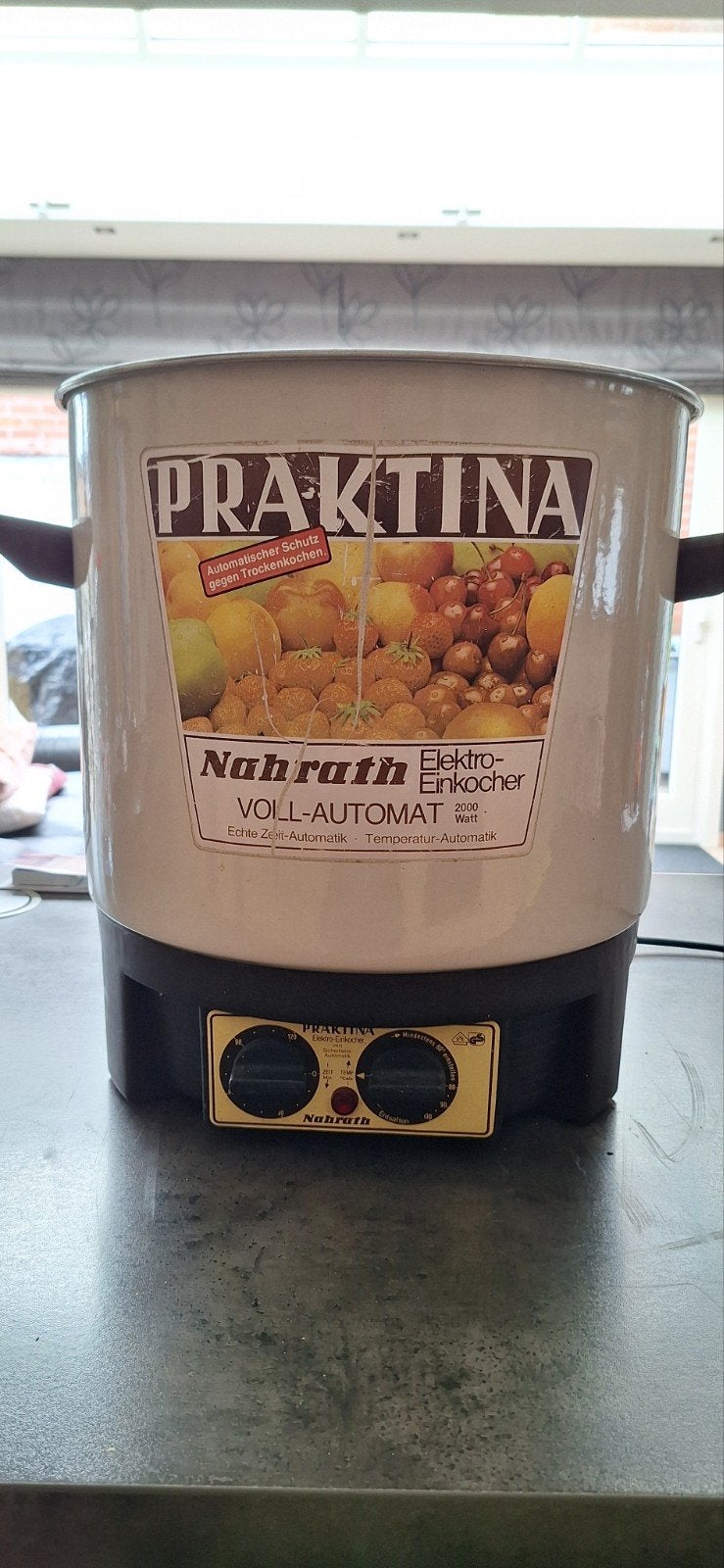 Praktina-inmaakketel, Enlèvement