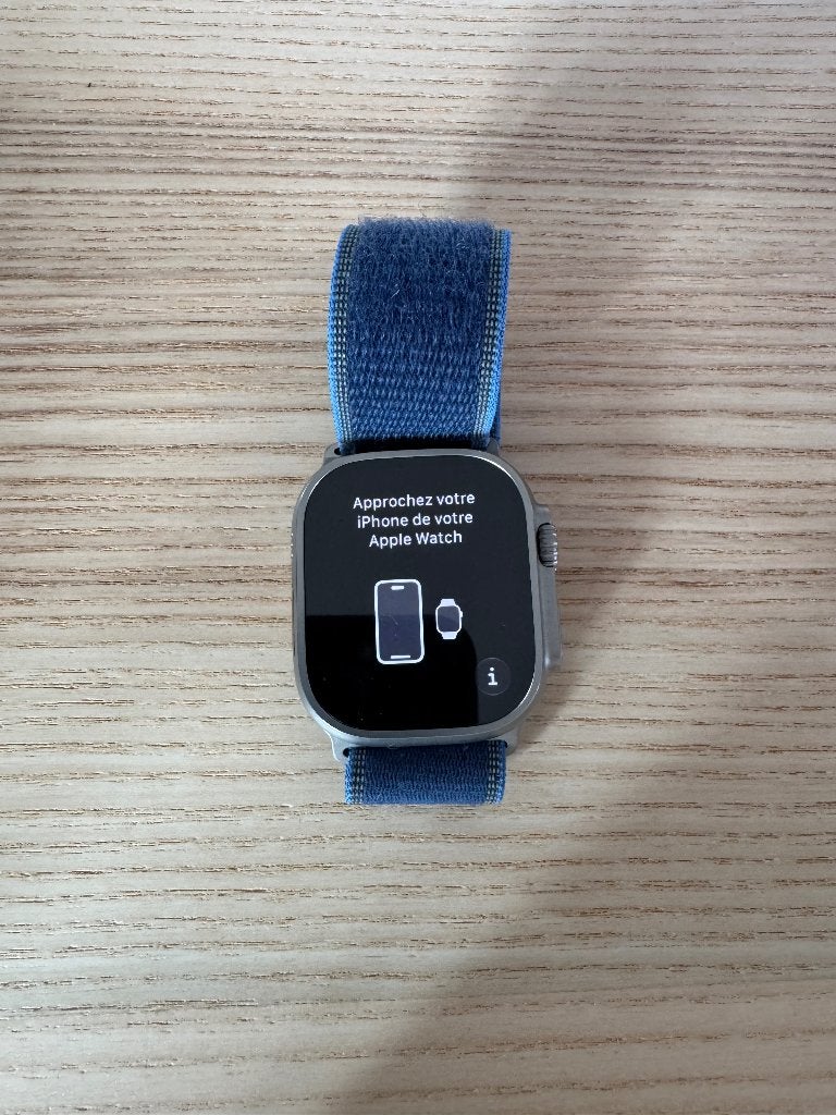 Apple Watch Ultra 3 – Excellent état – Boîte et accessoires, Ophalen, Apple Watch, IOS, Zo goed als nieuw