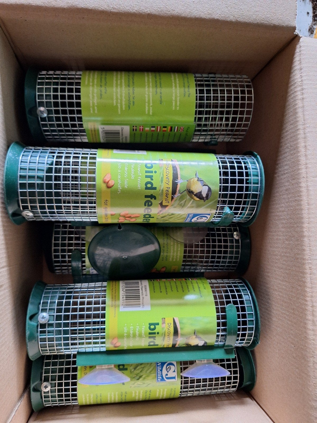 Voeder kokers voor vogels, Jardin & Terrasse, Maisons & Bains d'oiseaux, Enlèvement