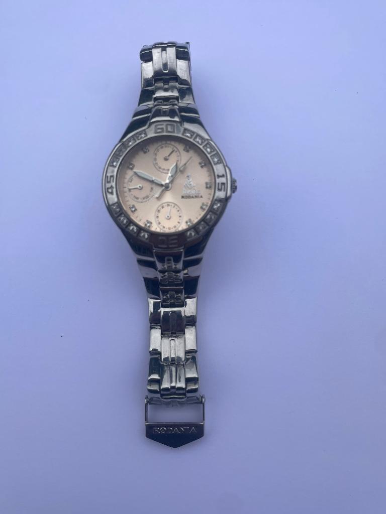 Rodania Dakar chronograaf dameshorloge, Bijoux, Sacs & Beauté, Montres | Femmes, Montre-bracelet, Autres marques, Enlèvement, Utilisé
