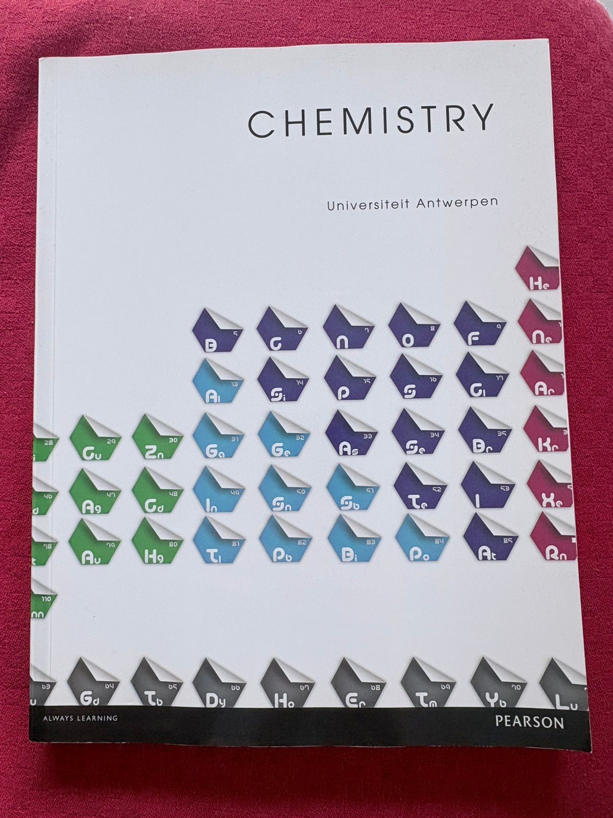 Université de chimie d'Anvers, Livres, Enlèvement ou Envoi, Comme neuf, Enseignement supérieur