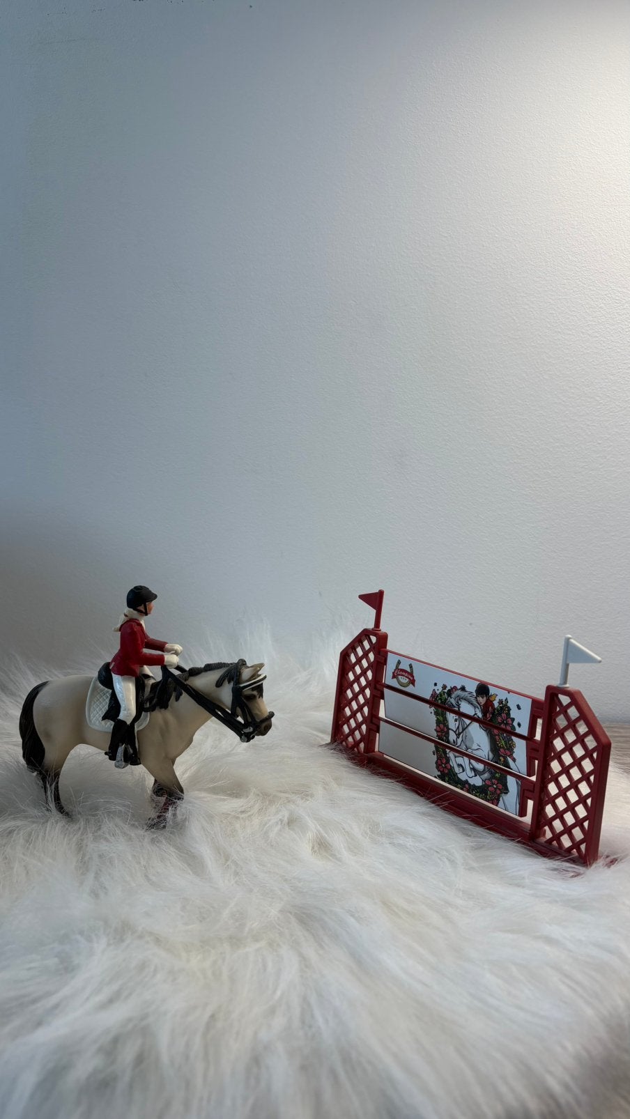 Schleich jumping paarden set, Ophalen