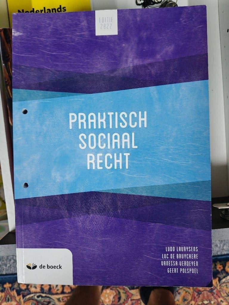 Praktisch sociaal recht, Boeken, Ophalen of Verzenden, Zo goed als nieuw, Hogeschool