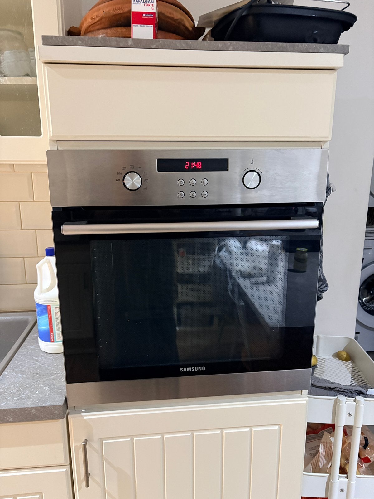 Om de oven in goede staat in beslag te nemen, Elektronische apparatuur, Ophalen, Gebruikt, Samsung, Oven