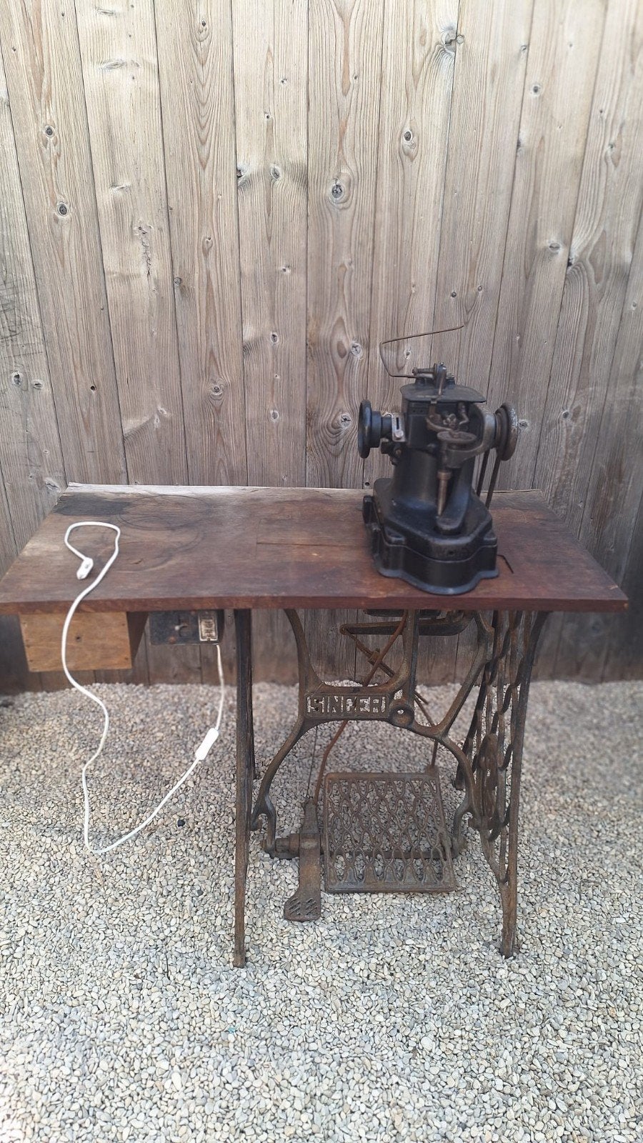 Zeldzame Singer 46K49 – 1929 – originele antieke machine, Antiek en Kunst, Ophalen