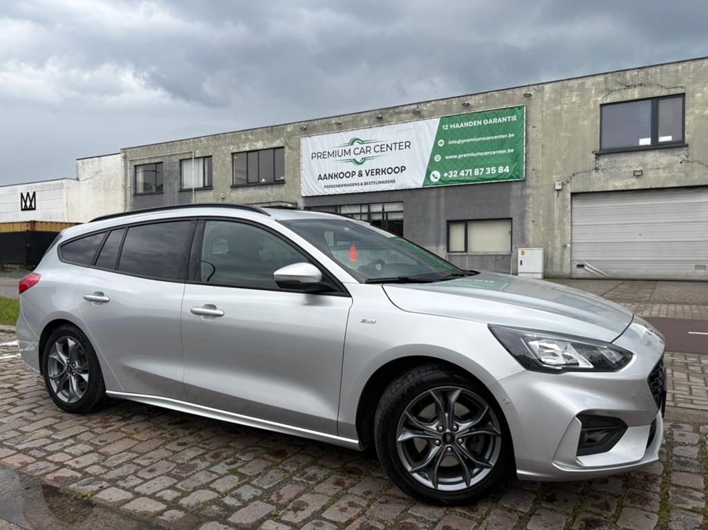 Ford Focus ST Line | 12 M Garantie | 120 Dkm | Benzine |2019, Autos, Ford, Entreprise, Achat, Focus, ABS, Caméra de recul, Phares directionnels