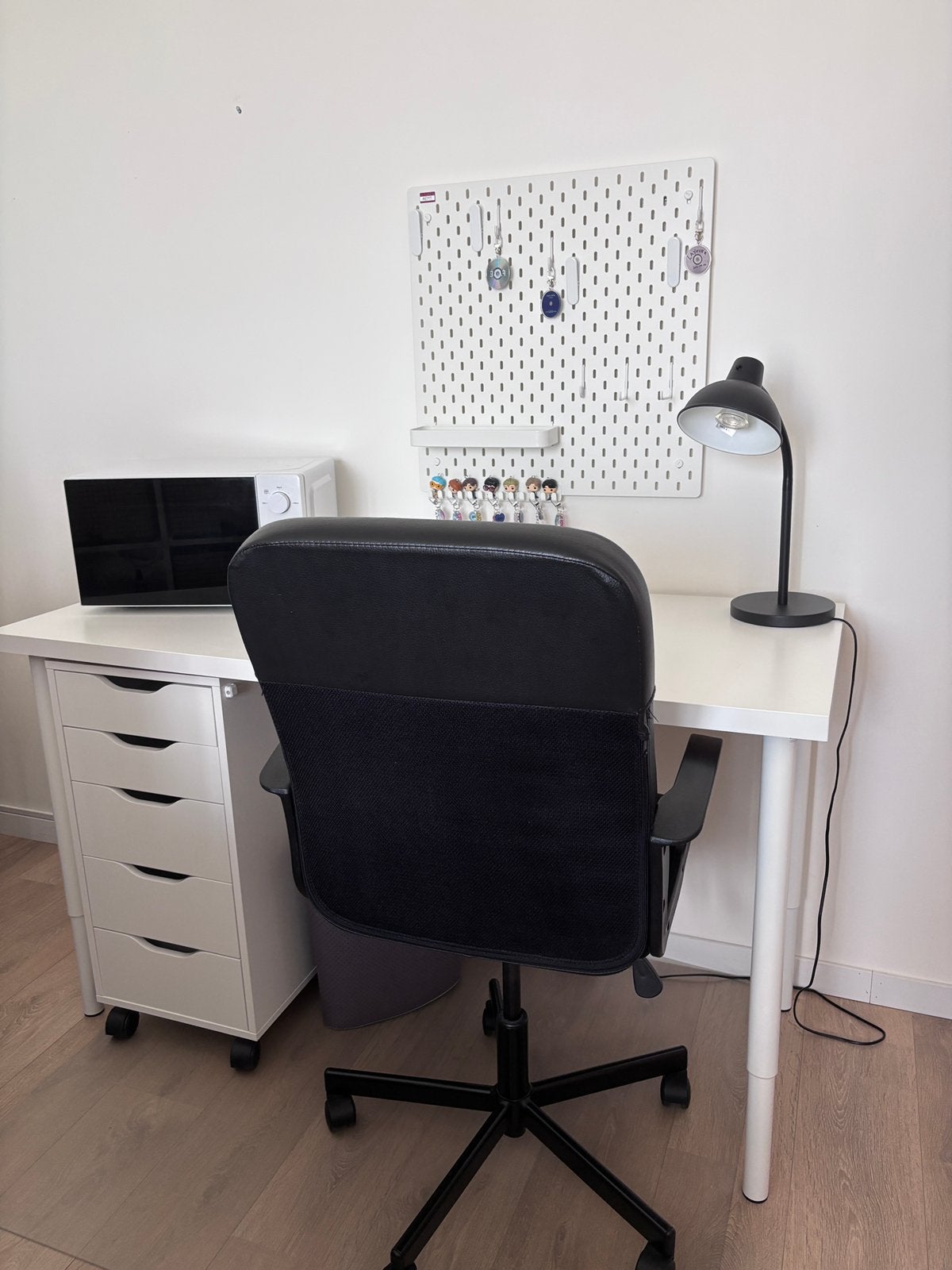 IKEA witte magnetron, Elektronische apparatuur, Microgolfovens, Ophalen, Zo goed als nieuw, Microgolfoven