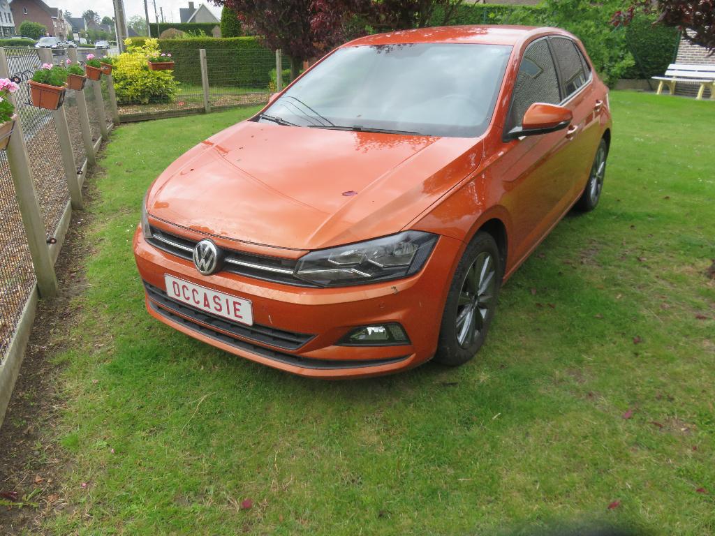 vw polo 1000 cc ..87000 km..06/2018, Auto's, Volkswagen, Bedrijf, Te koop, Polo, Airbags, Automatische klimaatregeling, Bluetooth