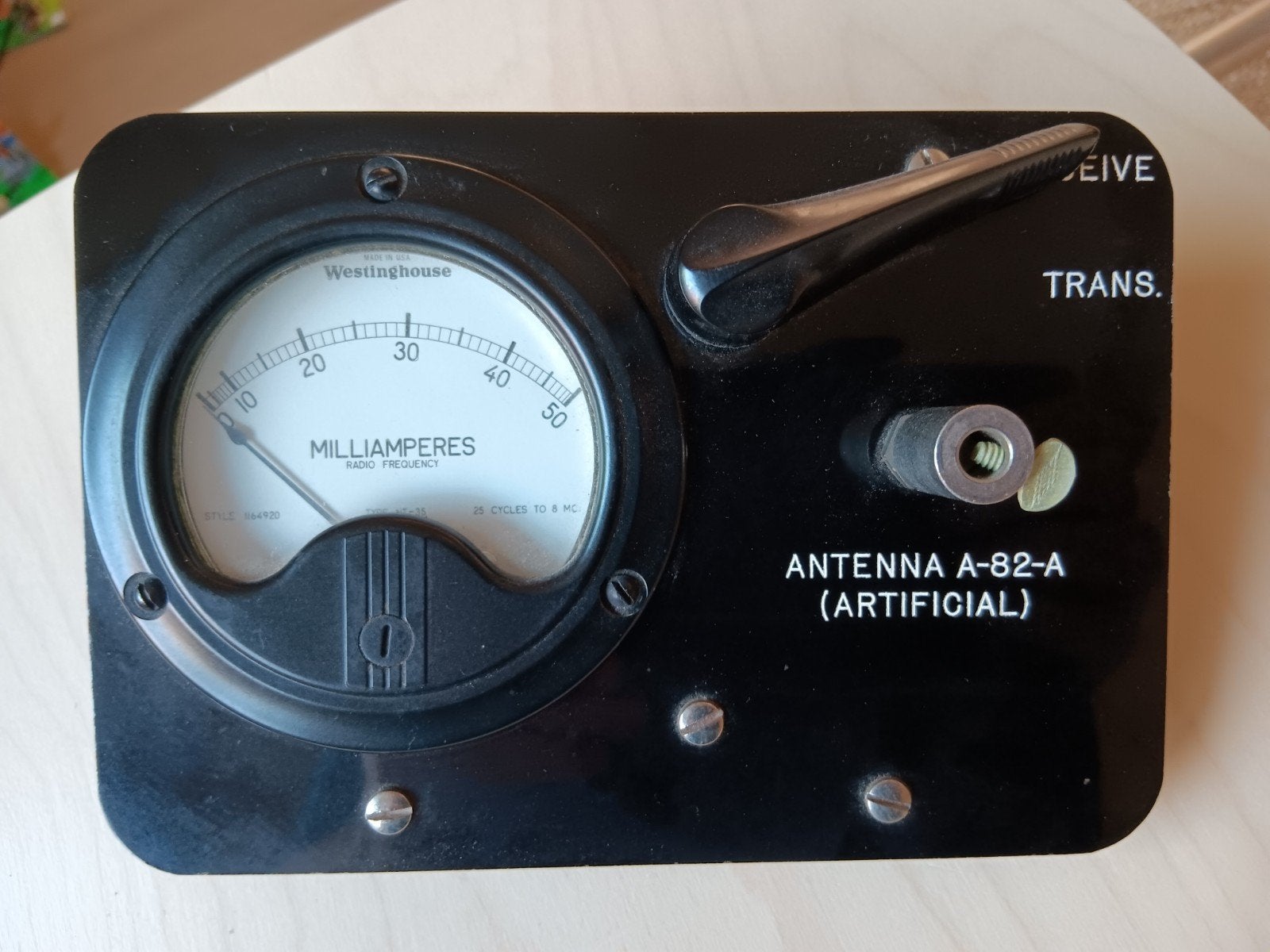 Originele milliampèremeter US 1940-45, Enlèvement ou Envoi