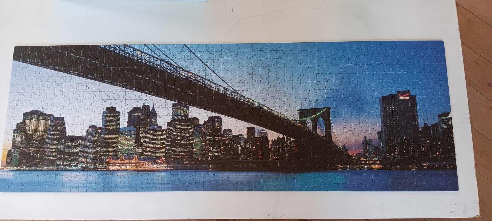 Panoramapuzzel van 1000 stukjes, Ophalen of Verzenden, 500 t/m 1500 stukjes, Zo goed als nieuw, Legpuzzel