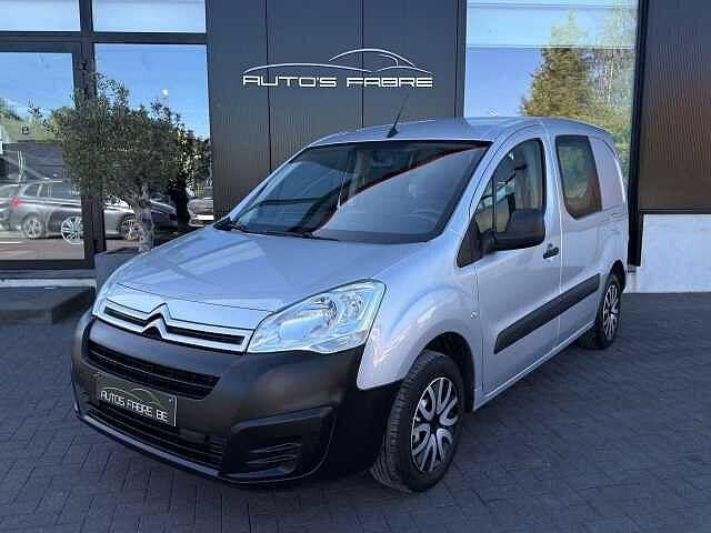 Citroen Berlingo 1.6 BlueHDi 28000KM GPS Airco Nieuwstaat !!, Autos, Argent ou Gris, Achat, Boîte manuelle, Capteur de stationnement