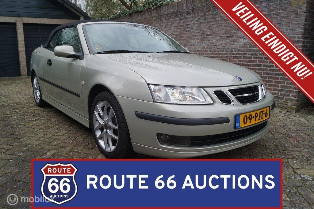 Saab 9-3 Cabriolet | 2007 | Route 66 Auctions, Autos, Achat, Entreprise, Boîte manuelle, Autre carrosserie