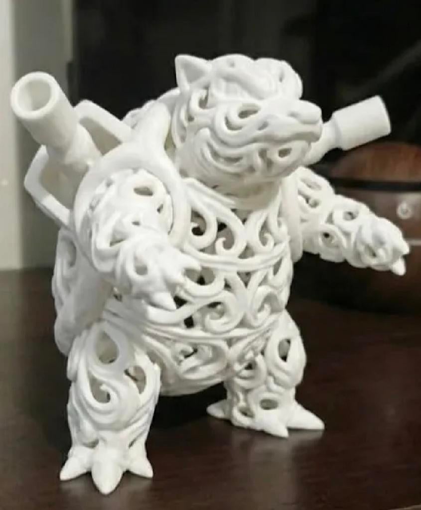 Blastoise 3D Print, Antiek en Kunst, Antiek | Schalen, Ophalen of Verzenden