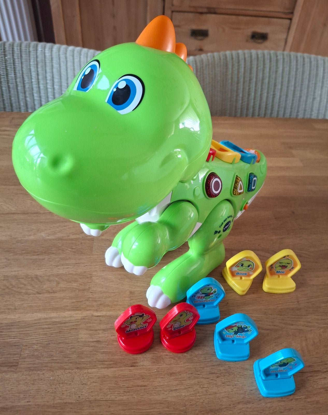 Vtech Codi mijn robodino., Ophalen
