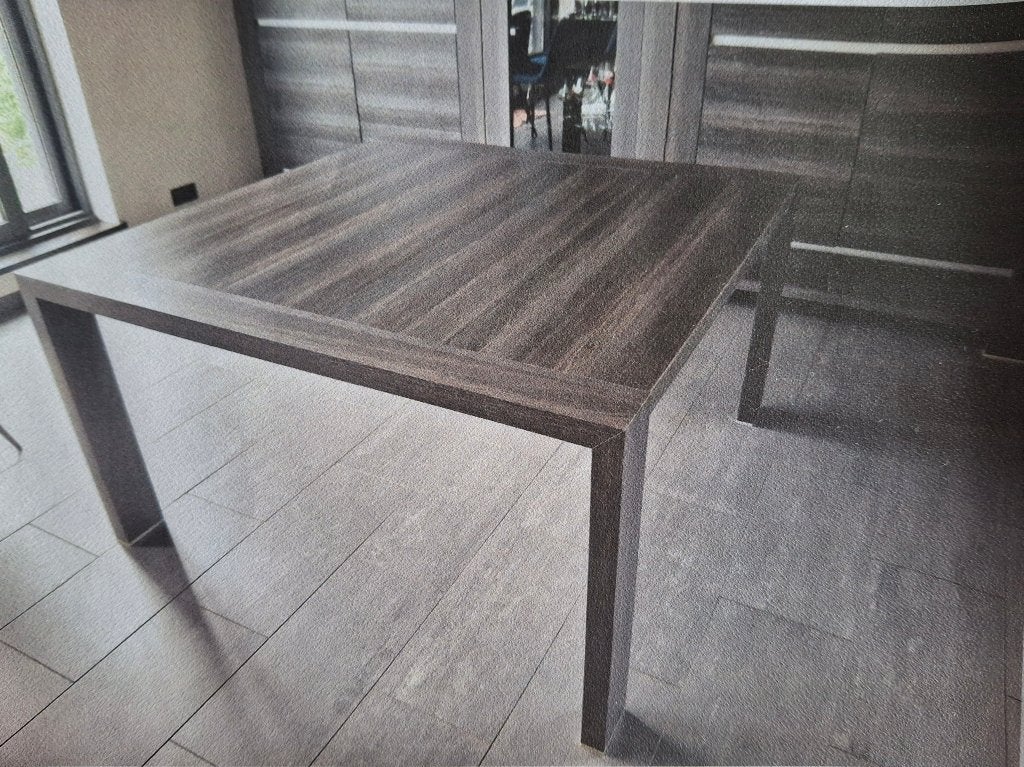 Eettafel, Ophalen, Gebruikt, Vierkant, Vijf personen of meer