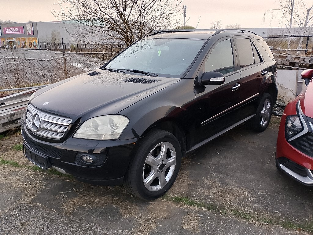PL REGISTRATIE MERCEDES ML 320 DIESEL 2007, Autos, Cuir, Classe M, Achat, Noir