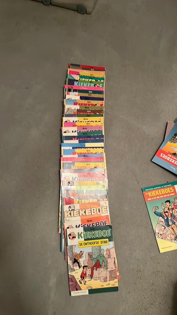 Kiekeboe strips collectie, Ophalen, Zo goed als nieuw