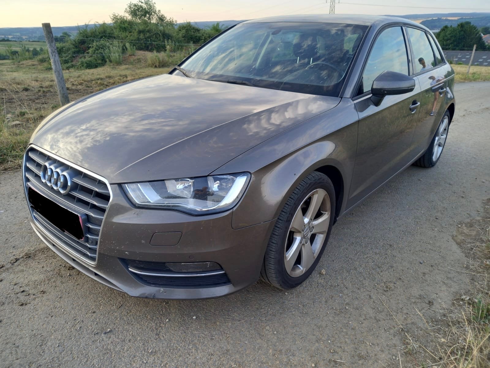 Audi A3 2.0 TDI — handgeschakelde zesversnellingsbak — 2016, Auto's, Audi, Voorwielaandrijving, Bruin, 5 deurs, Particulier
