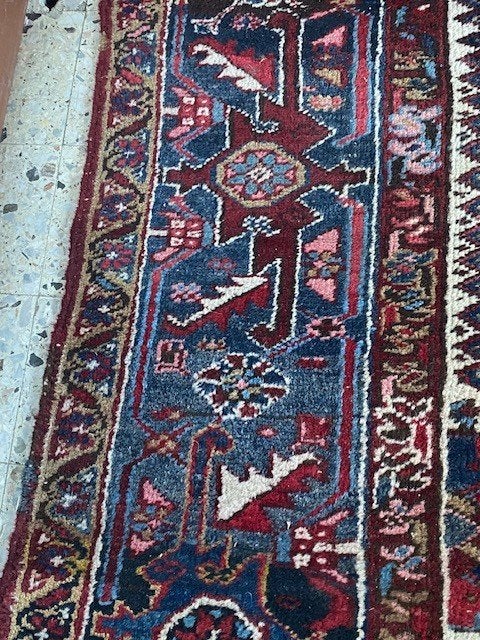 tapis d'orient Heriz, Enlèvement