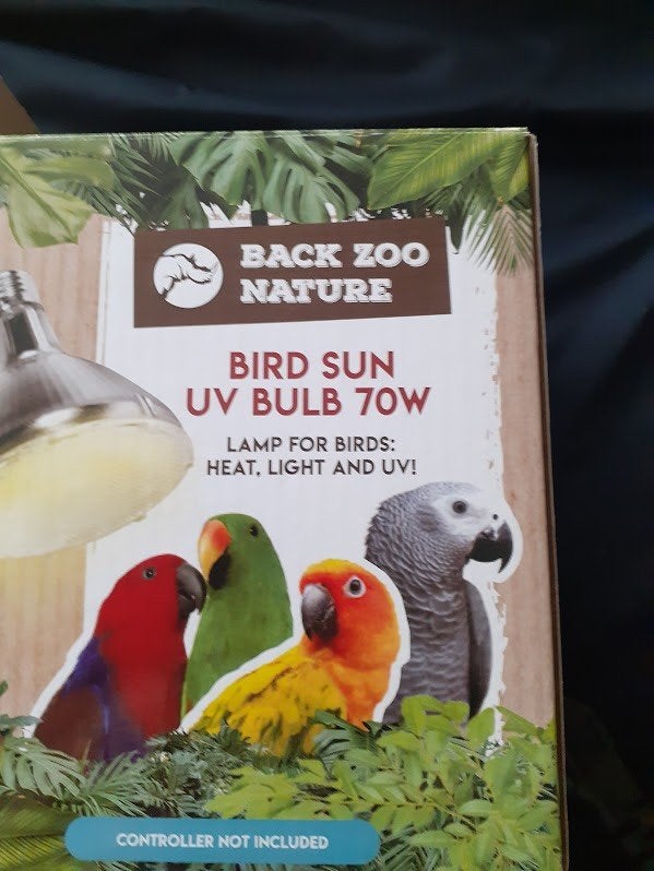 UV lampe voor papegaaien, Dieren en Toebehoren, Papegaai