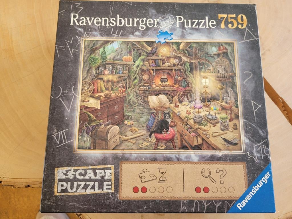 Escape puzzle - de heksenkeuken, Ophalen