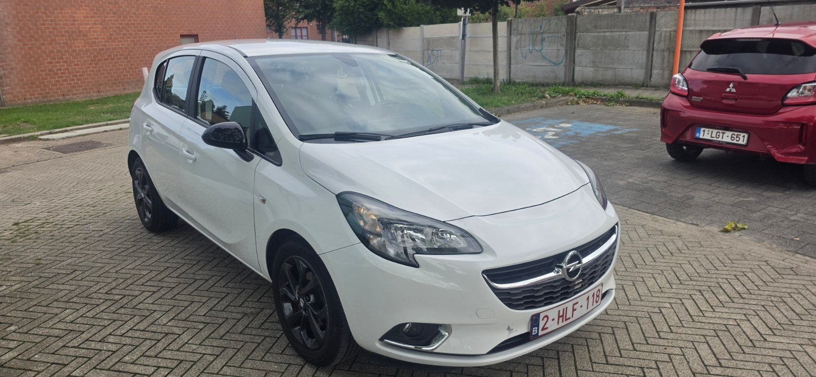 opel corsa 1.4 i turbo perfecte staat, Voorwielaandrijving, Stof, 4 cilinders, Wit