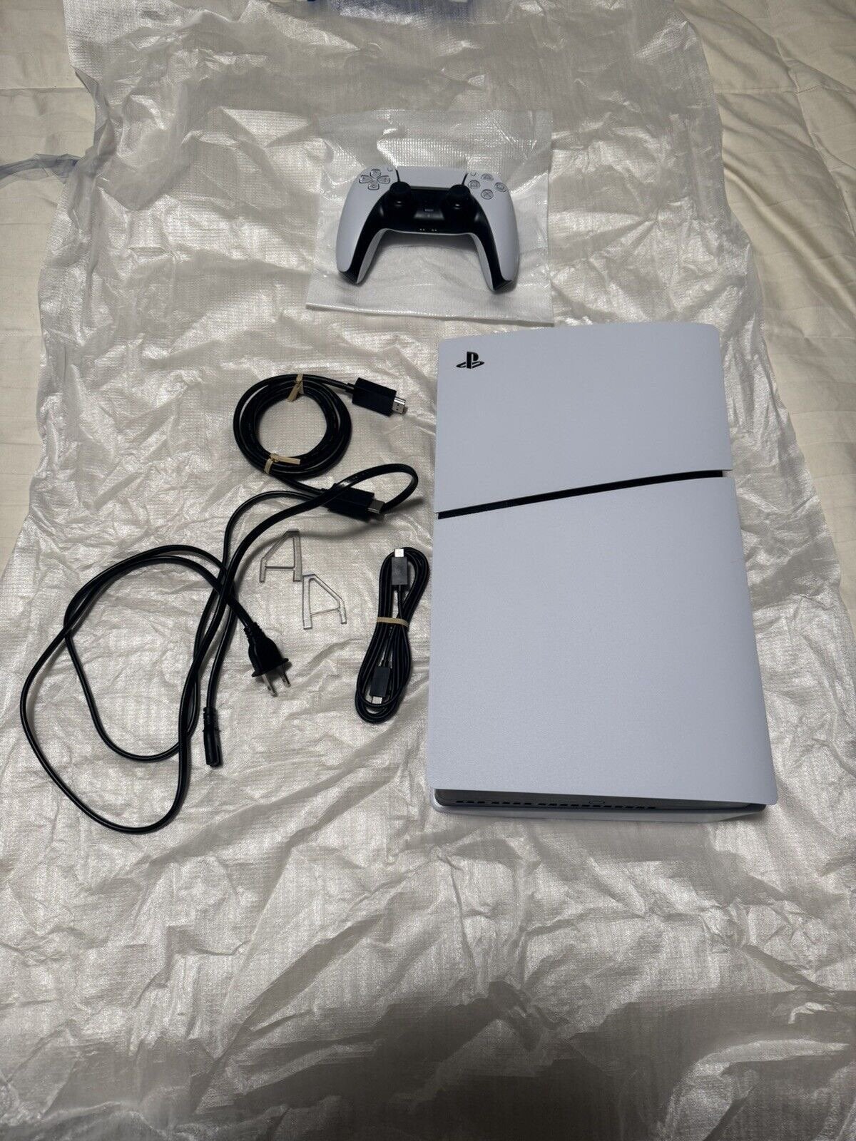 playstation 5 slim, Games en Spelcomputers, Ophalen, Zo goed als nieuw, Met 1 controller