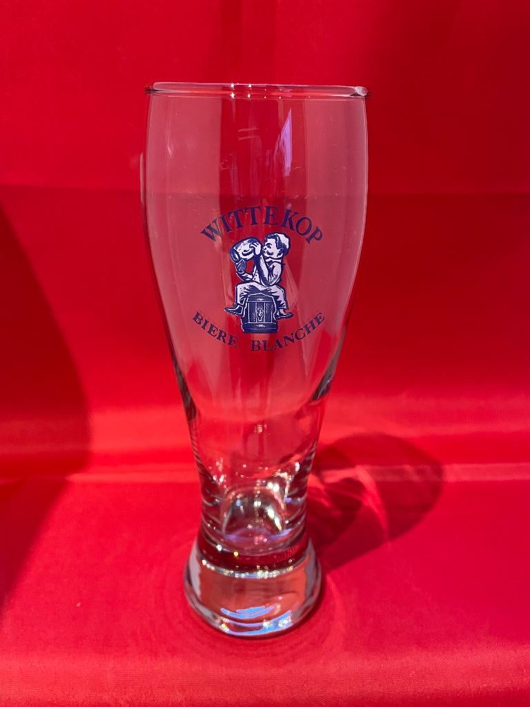 bierglas Wittekop Biere Blanche Riva, Verzamelen, Ophalen of Verzenden, Gebruikt, Bierglas